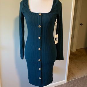 Sexy‎ Long Sleeve Knit Dress